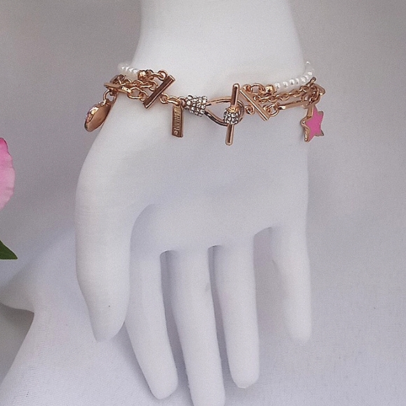 Multi Strand Charm Bracelet - Picture 7 of 7